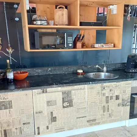 Scenic Village With Panorama