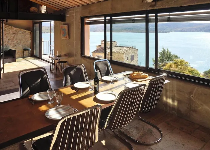 Scenic Village With Panorama *