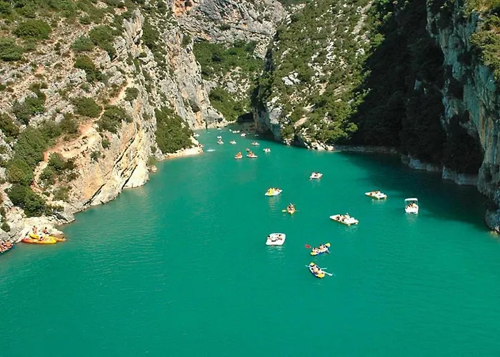 Semesterbostad Scenic Village With Panorama Sainte-Croix-de-Verdon