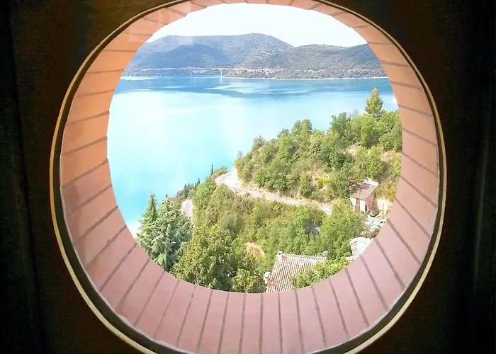 Scenic Village With Panorama *